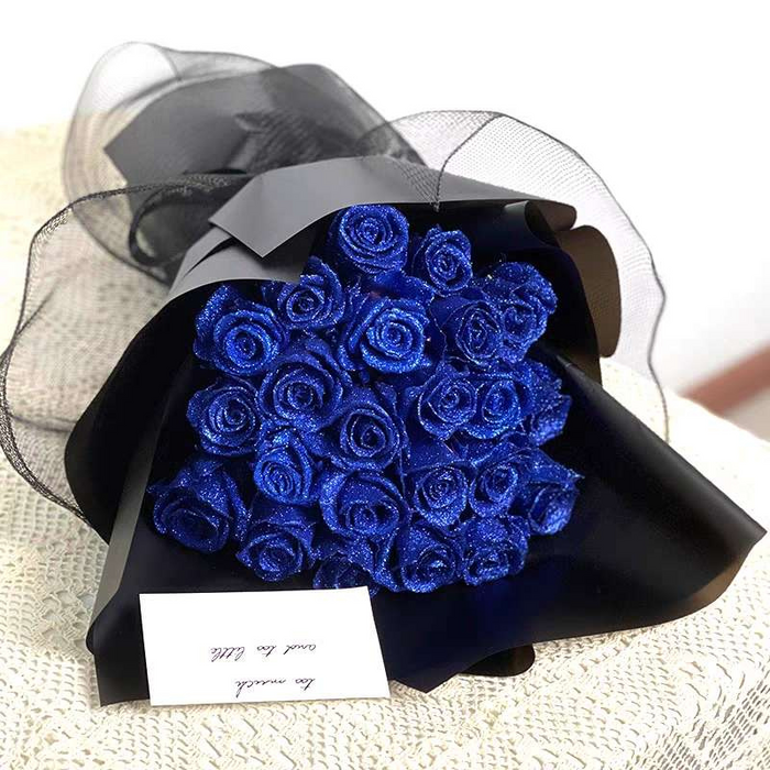 Ultimate Mother's Day Rose Flower Bouquet With Elegant Ribbon