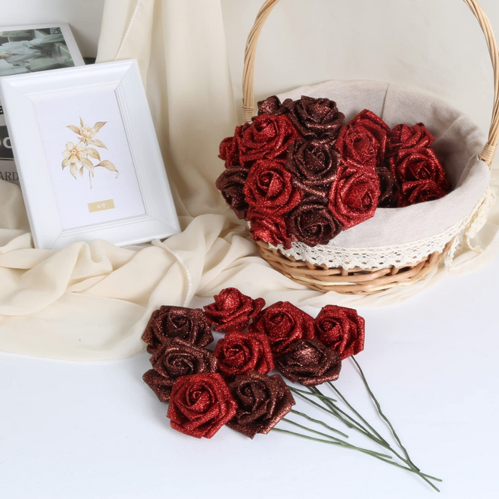 Ultimate Mother's Day Rose Flower Bouquet With Elegant Ribbon