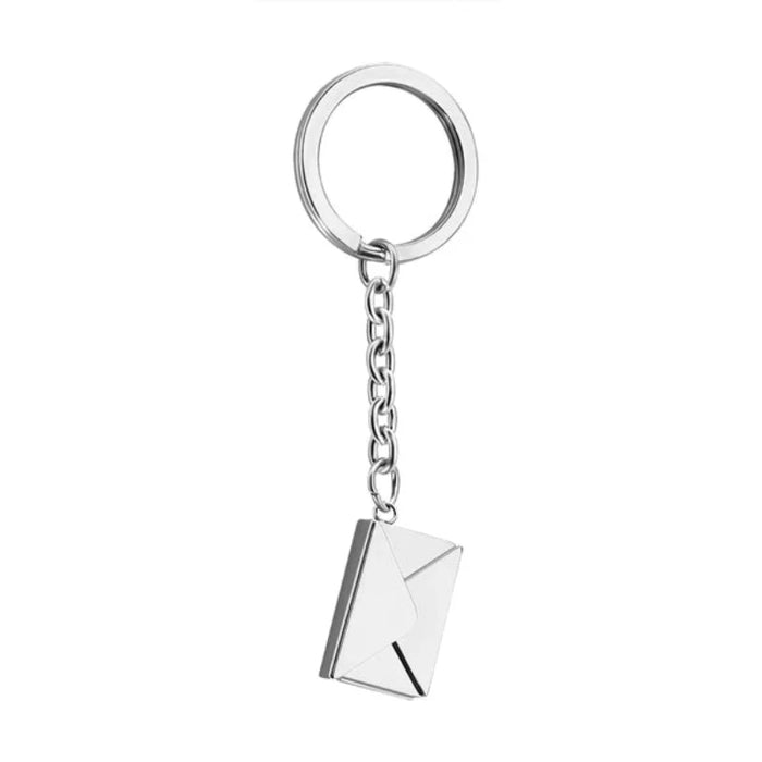 Personalized Envelope Pendant Keychain