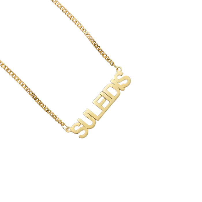 Customized 1 Name Necklace For Fathers