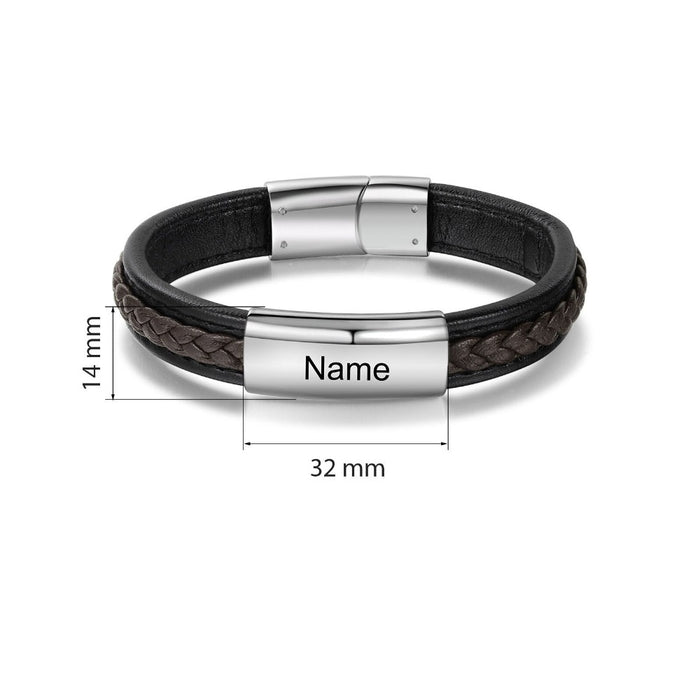 Customized Name Engraved Bracelet