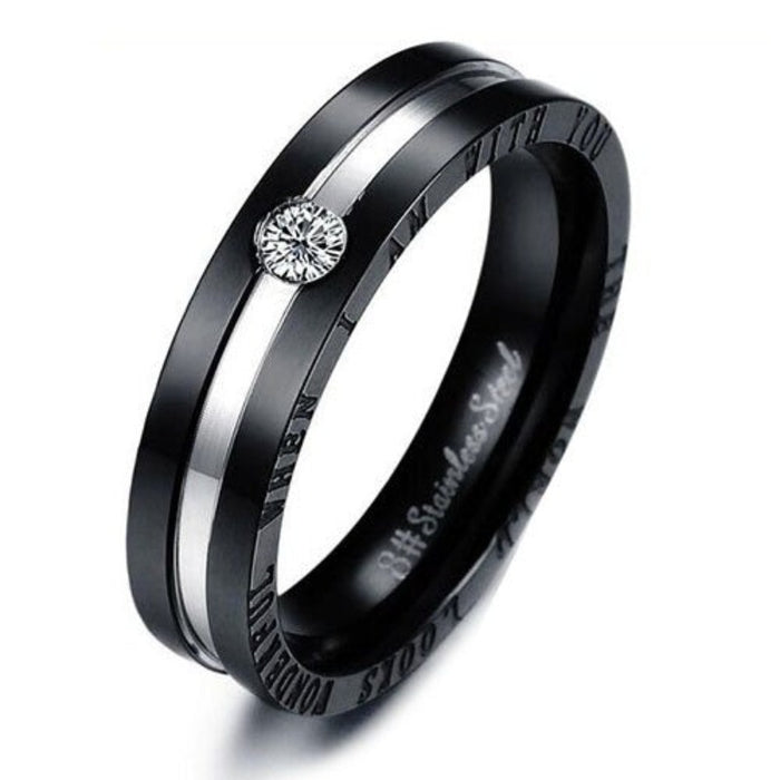 Titanium Couples Rings