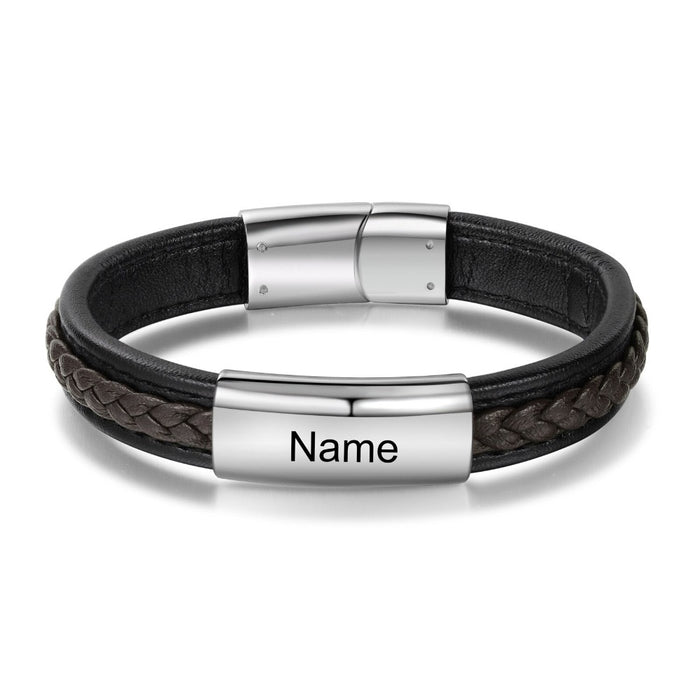 Customized Name Engraved Bracelet