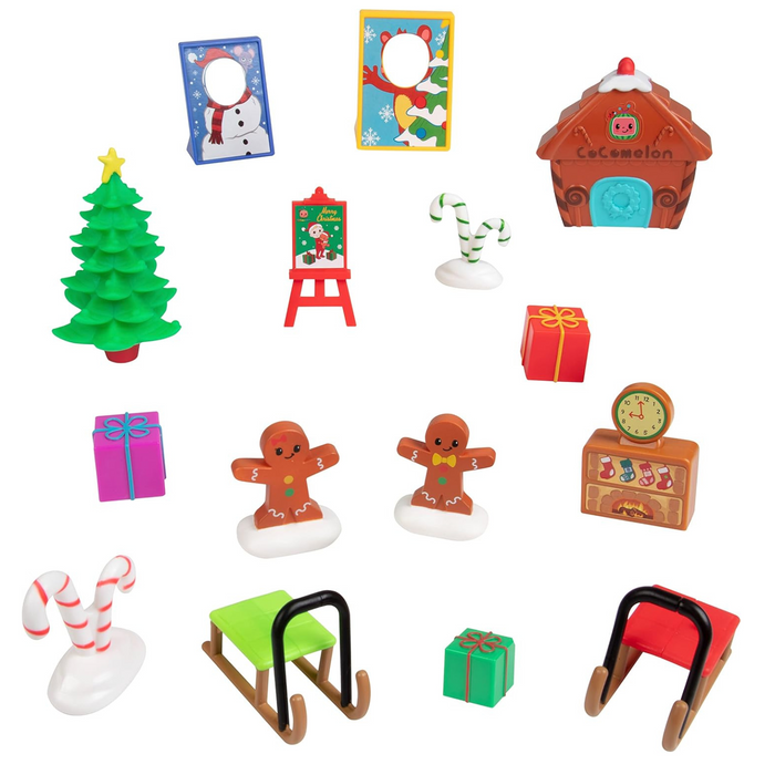 2024 Holiday Advent Calendar 24 Piece Toy Playset