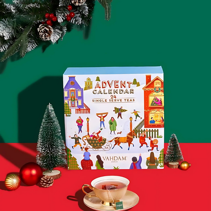 24 Days Holiday Tea Bag Advent Calendar