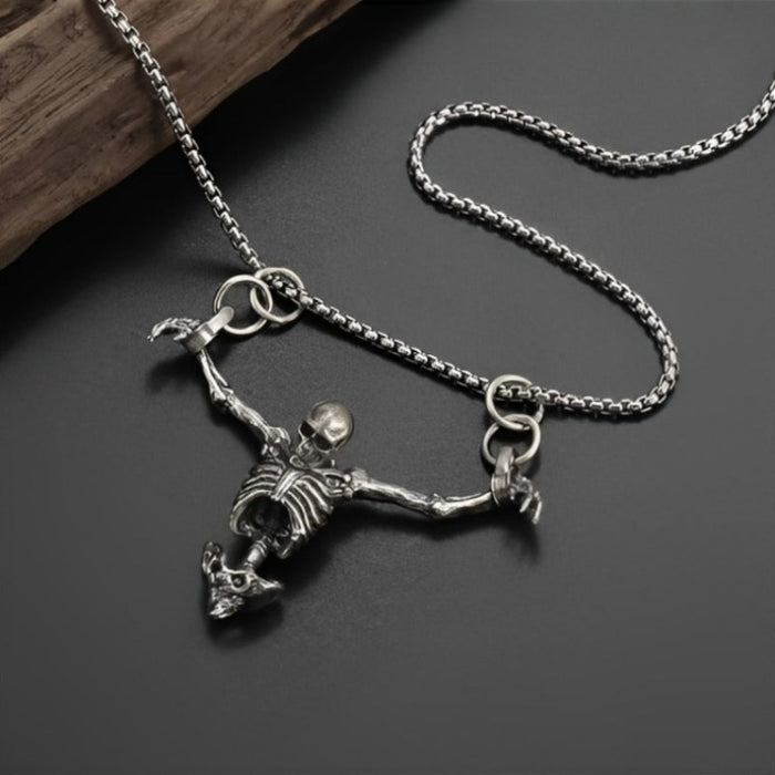 Casual Biker Chain Necklace