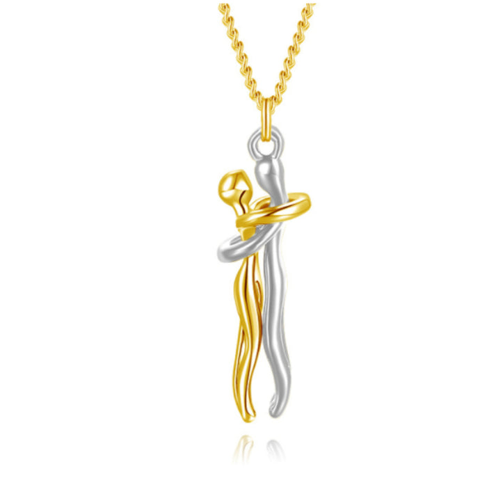 Forever Embrace Pendant Necklace