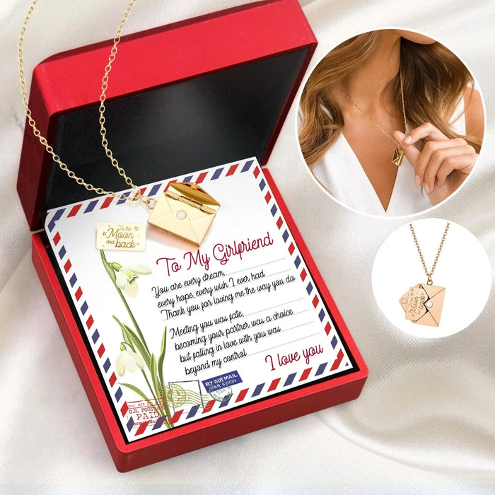 Letter Pendent Necklace