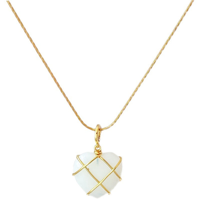 Moonstone Pendant Necklace