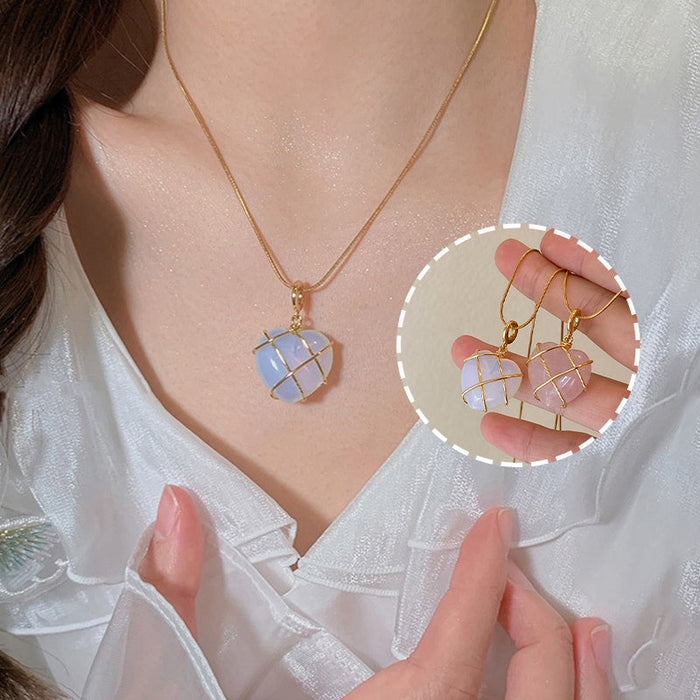 Moonstone Pendant Necklace