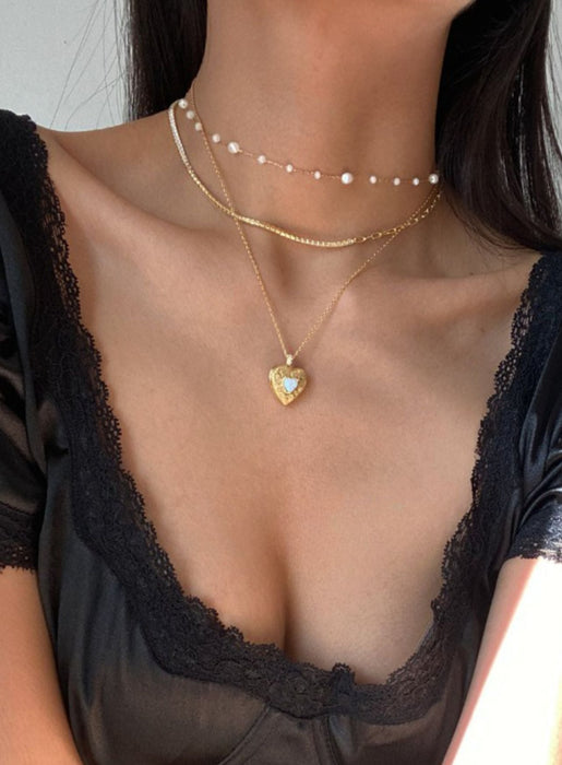 Stella Foldable Custom Locket Necklace
