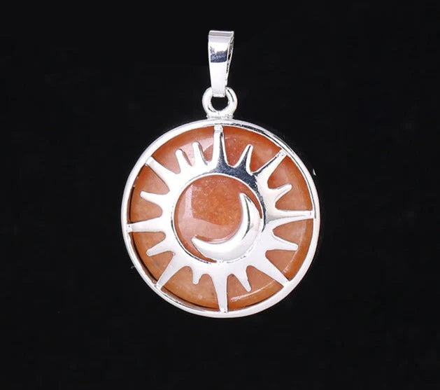 Sun Pendant Necklace