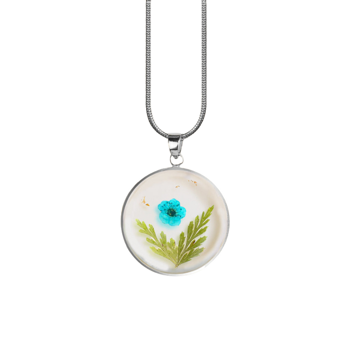 Timeless Pressed Birth Flower Necklace