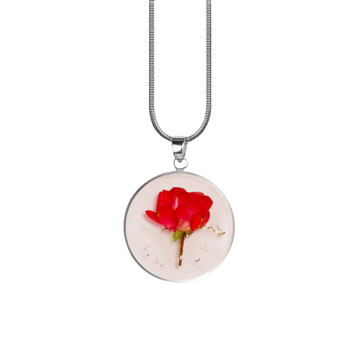 Timeless Pressed Birth Flower Necklace