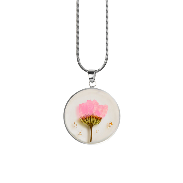 Timeless Pressed Birth Flower Necklace