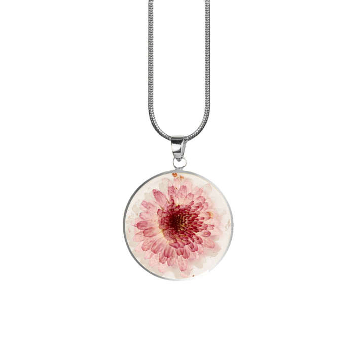 Timeless Pressed Birth Flower Necklace