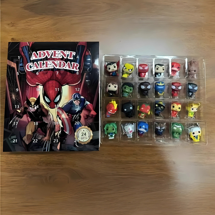 Marvel Avengers Advent Calendar With 24 Mini Figures