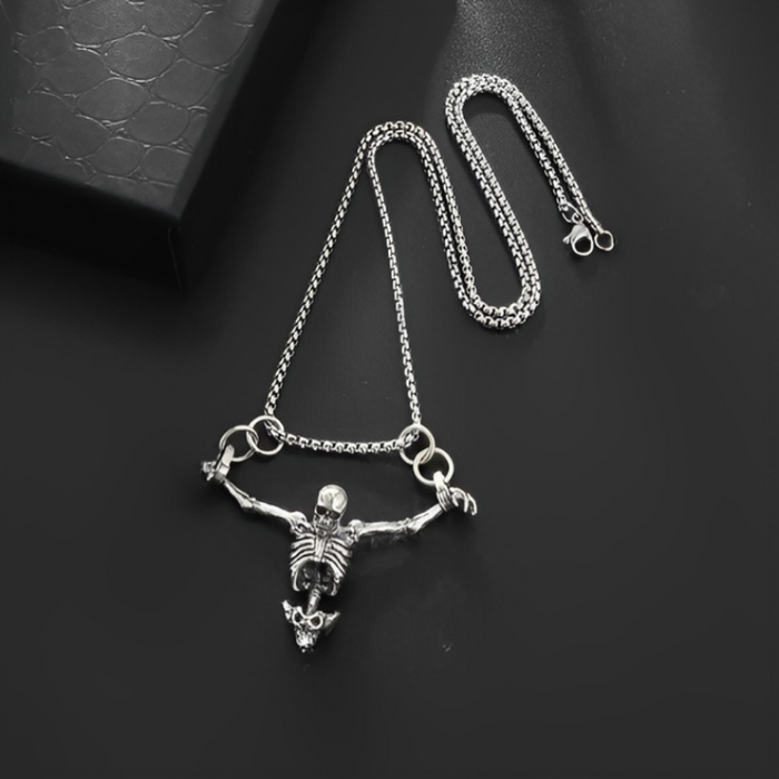 Casual Biker Chain Necklace