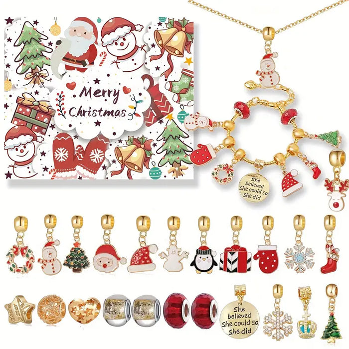 Christmas Pendant Jewelry Making Box Gifts