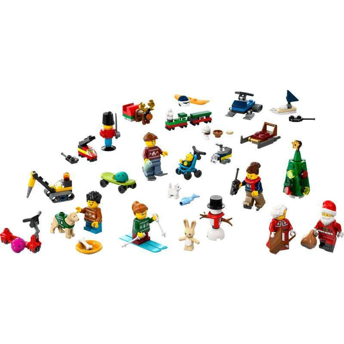 Advent Calendar With Festive Building Sets