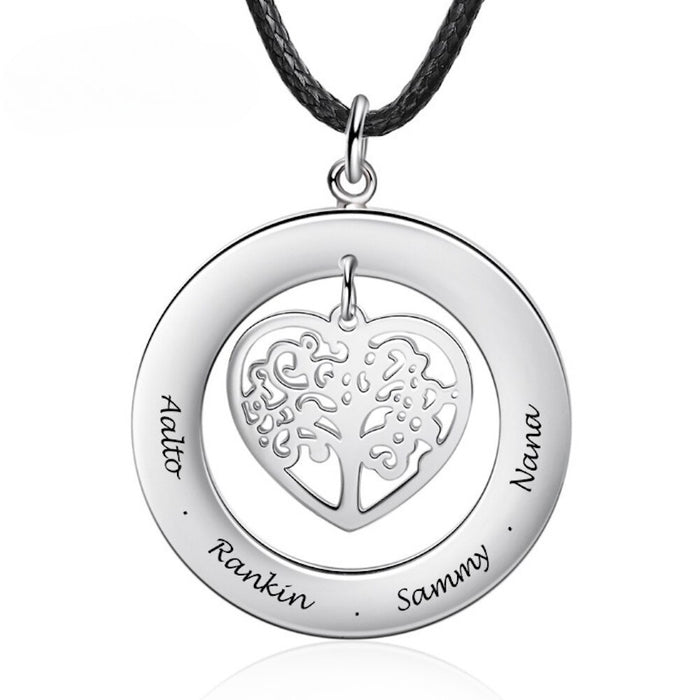 Tree Of Life Customized Men Necklace