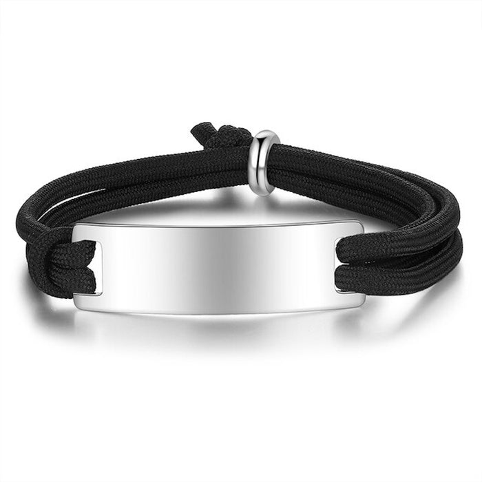 Stainless Steel Bar Bracelets for Men