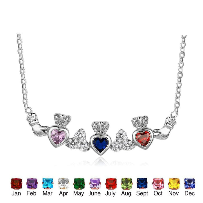 Sterling Silver Claddagh Pendants