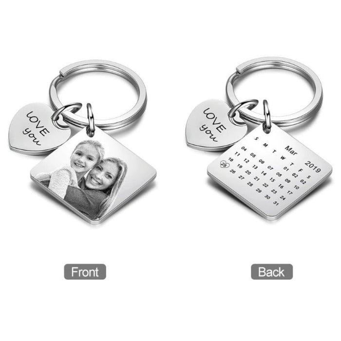 Personalized Engraving Keychain For Women