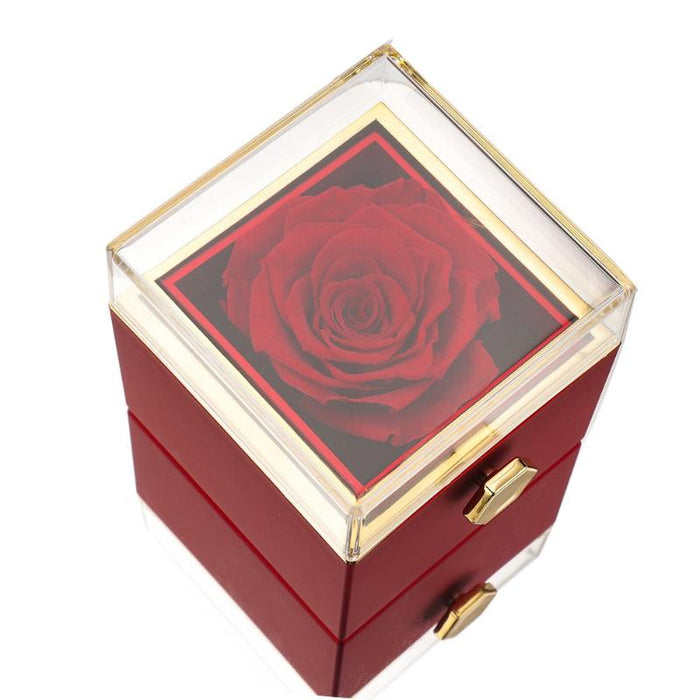Personalized Eternal Necklace Rose Box