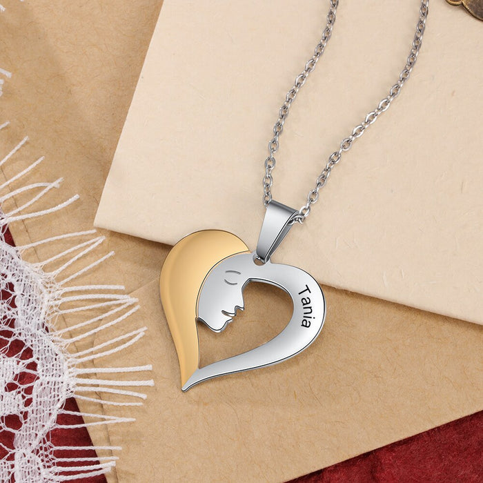 Personalized Engraved 1 Name Sister Necklace