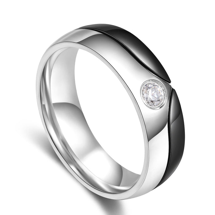 Stainless Steel Gift Couple Rings