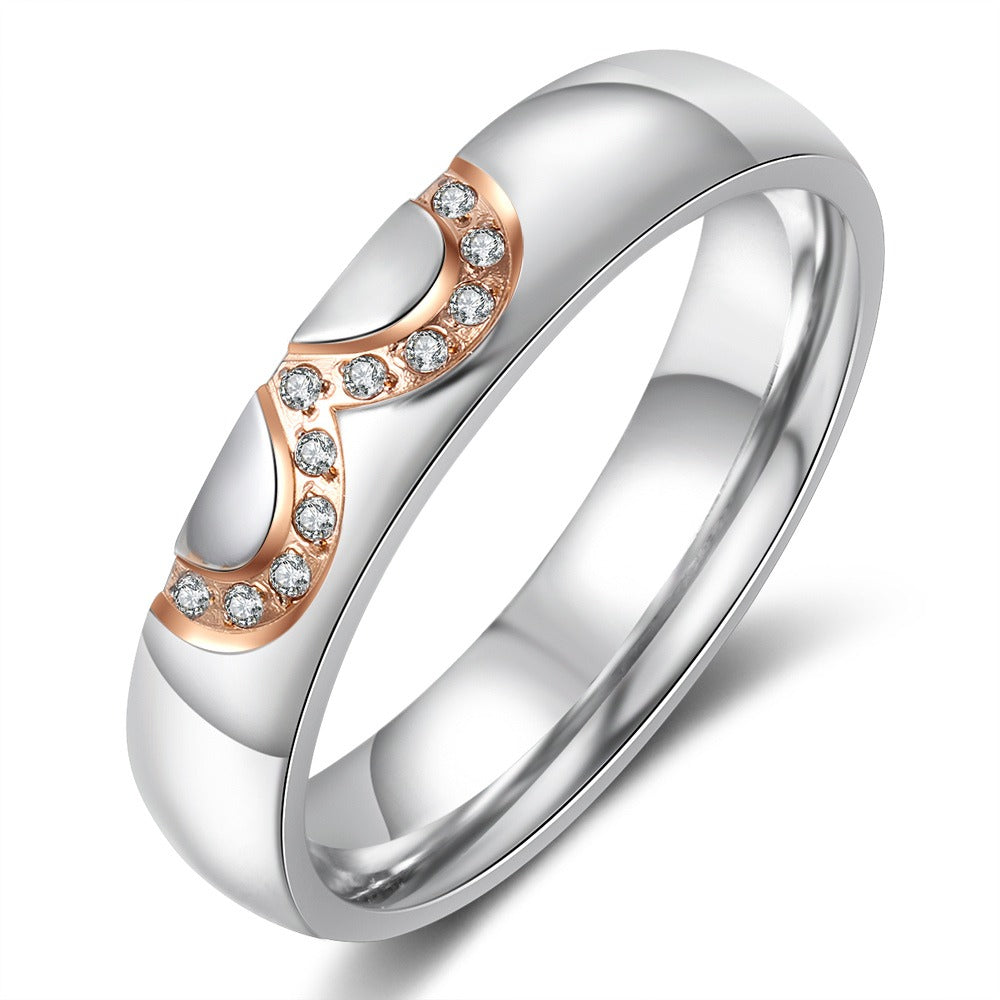 Infinity Couples Ring Set | Diamond Promise Ring Set for Couple | Infinity  Combination Ring Set | Mother Daughters Ring | Couple ring design, Couples  ring set, Morganite engagement ring rose gold