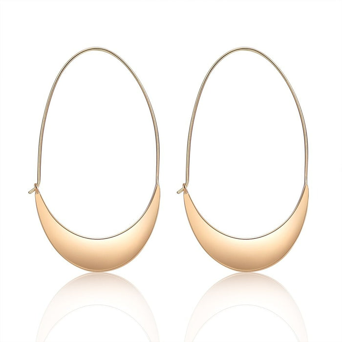 Personalized Non-Engraved Hoop Earrings