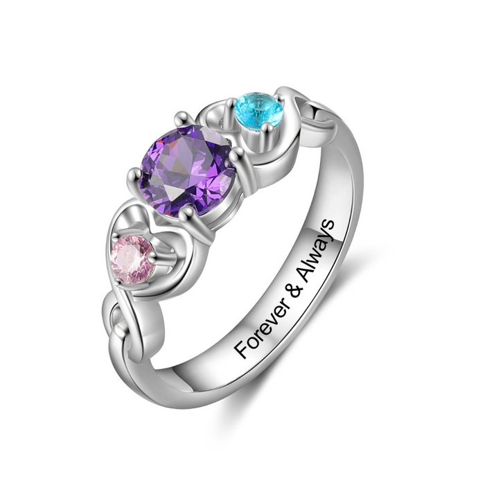 Personalized Engraving Wedding Engagement Ring