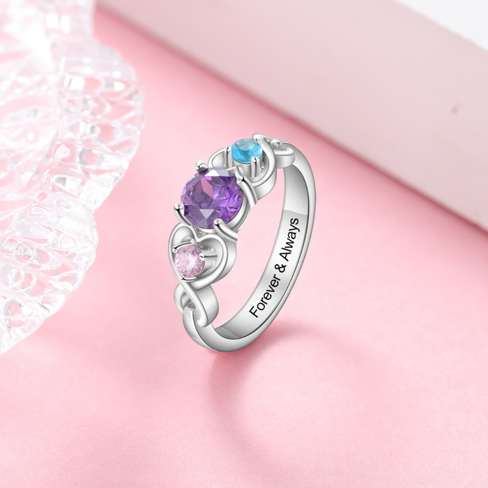 Personalized Engraving Wedding Engagement Ring