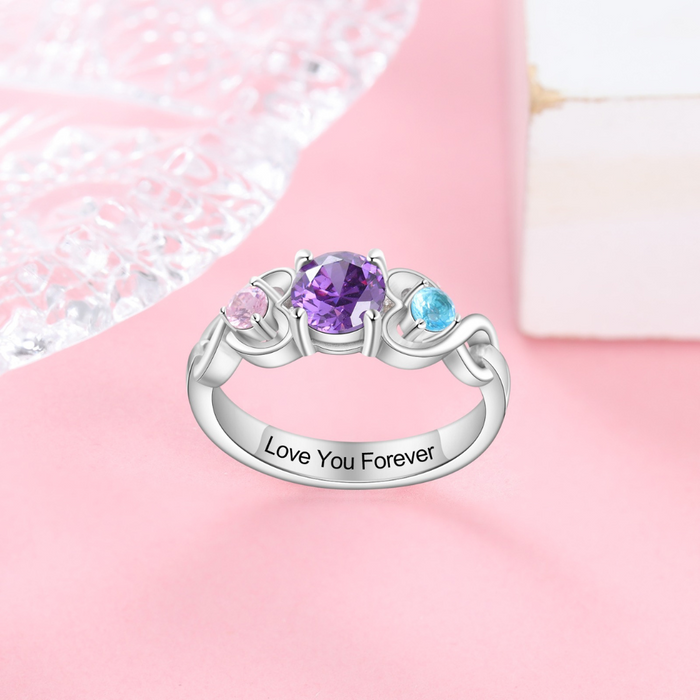 Personalized Engraving Wedding Engagement Ring