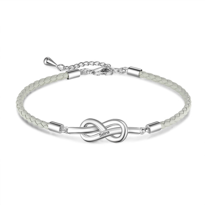 Personalized Infinity Couple Bracelets For Women & Men