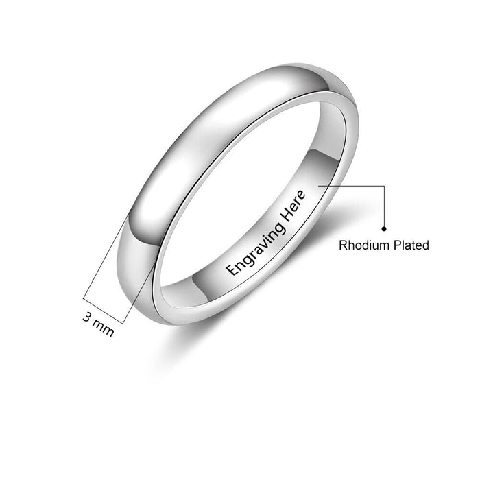 Classic Style Personalized Rings for Women