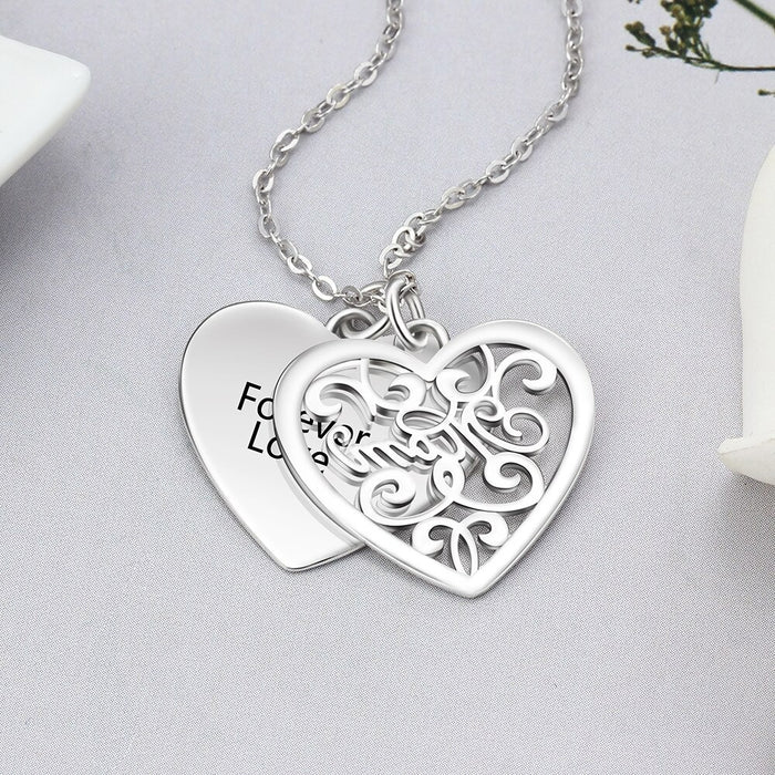 Personalized Name Engraved Necklace