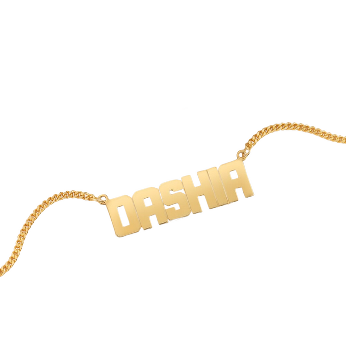 Customized 1 Name Necklace For Men