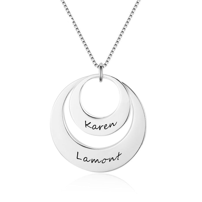 Personalized Engraved Name Necklace