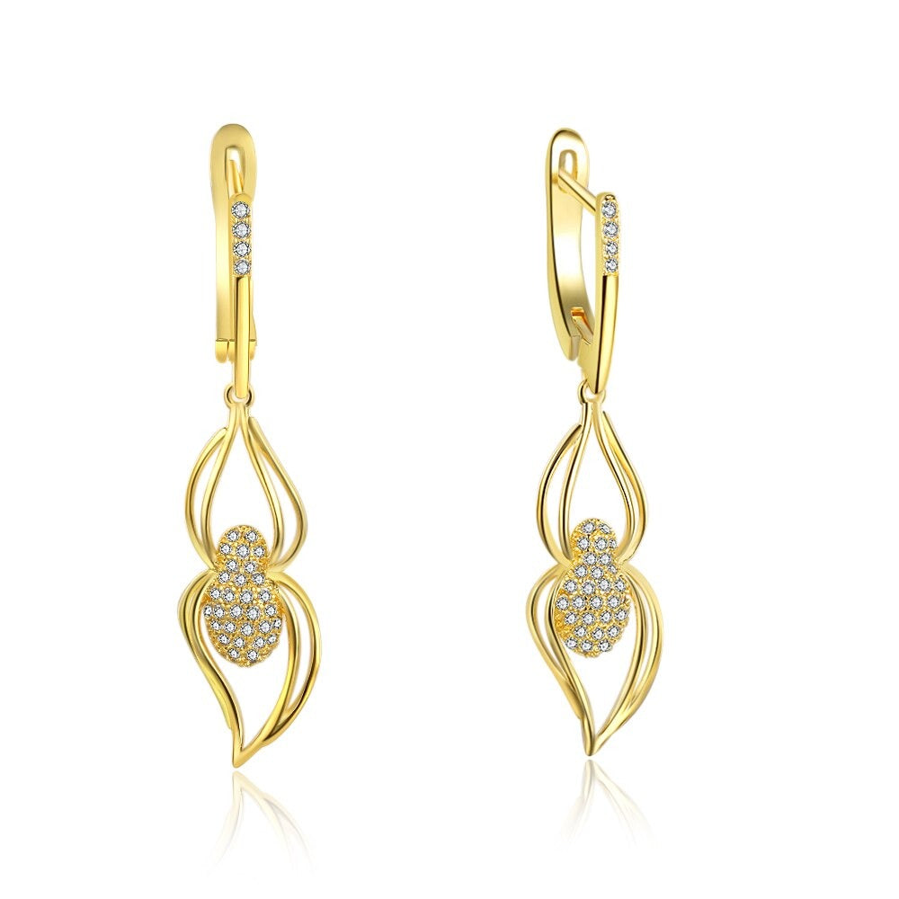 Double Loop Drop Earrings For Women — Florence Scovel