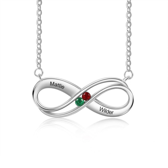 Sterling Silver Infinity Love Pendant