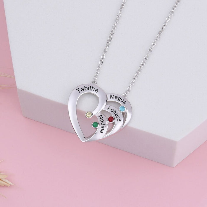 Personalized Heart Necklace