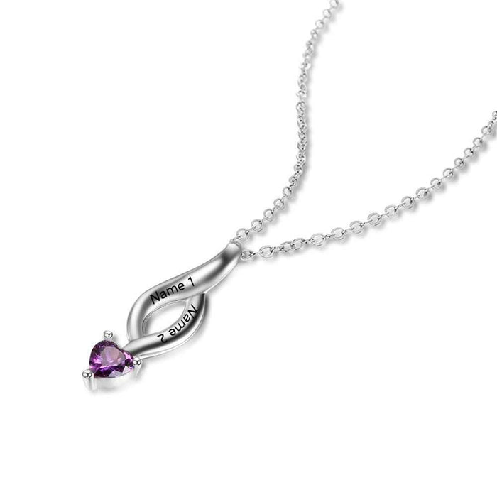 Birthstone Necklace Pendant for Woman