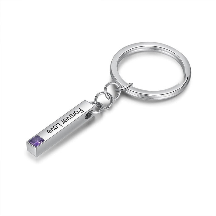 Personalized Bar Keychain For Couple