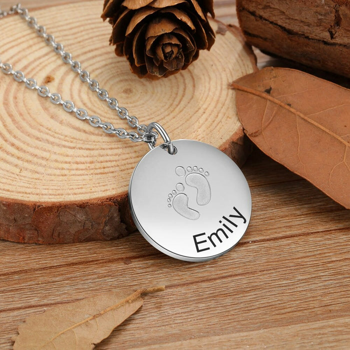 Personalized Engravable 1 Name Pendant