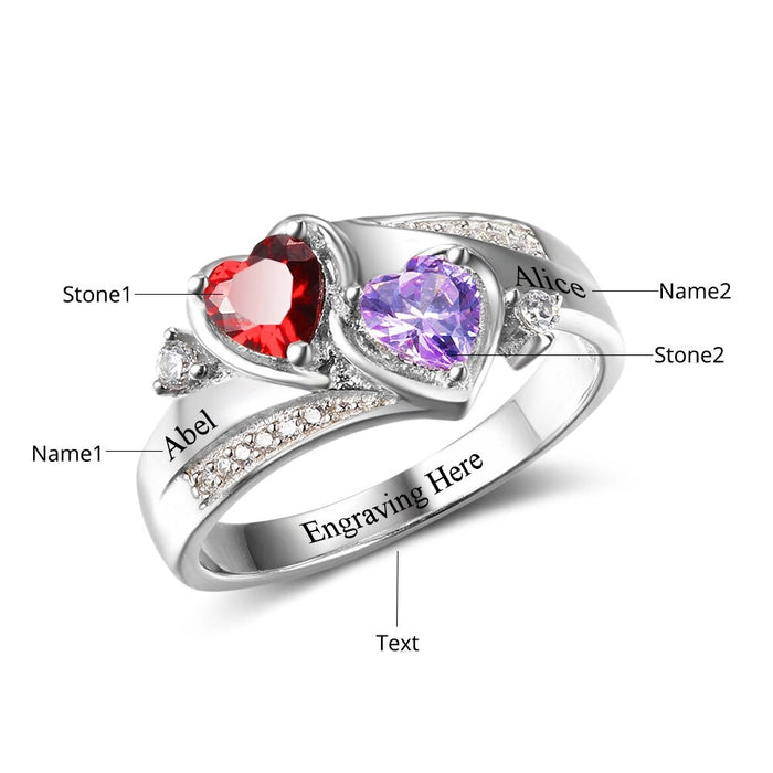 Personalized Engrave Name Ring