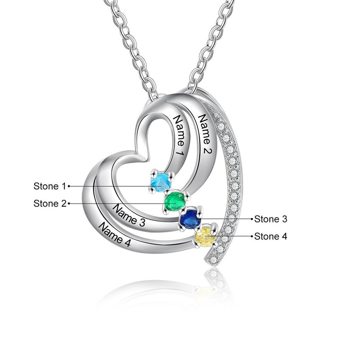 Personalized Engraved Mother Necklace