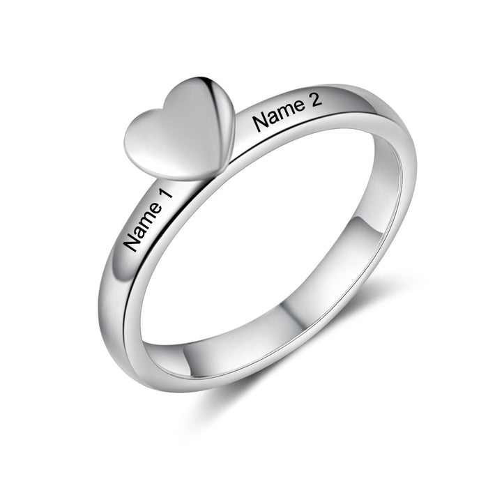 Personalized Engraving Name Customized Ring